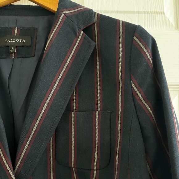 Talbots Women's Flattering Classic Blazer Jacket, Size 16 - Picture 5 of 13
